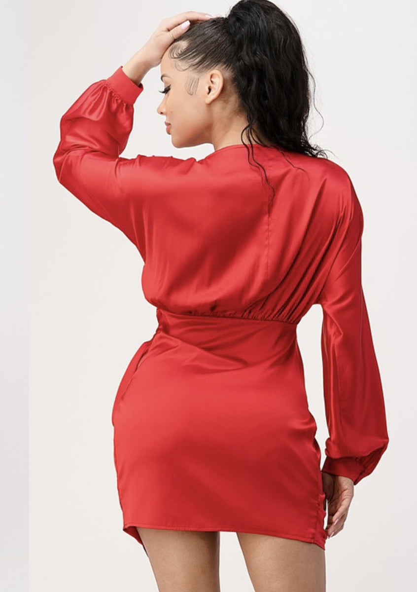 gabriella red dress GABRIELLA (RED) – Mrs. Blush