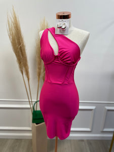 MONIQUE DRESS- PINK