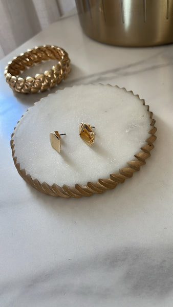 LIORA EARRINGS- GOLD DIPPED