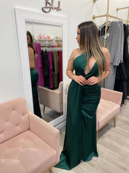 ALESSANDRA COUTURE DRESS- EMERALD