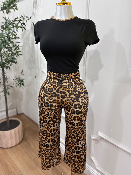 LEOPARD LUXE GAUCHOS