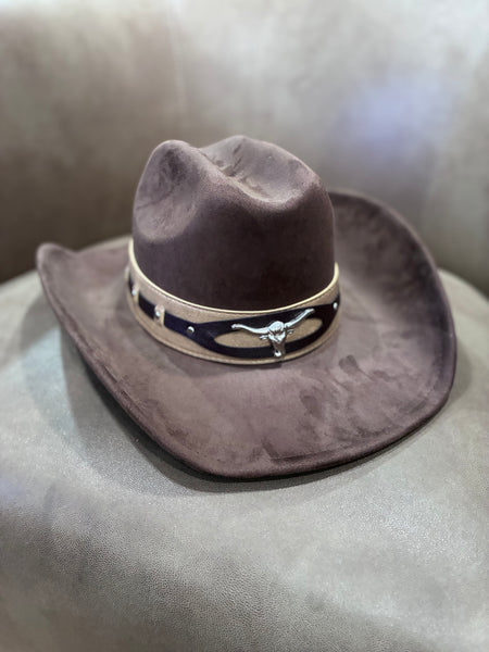RODEO NIGHTS WESTERN HAT- CHOCOLATE