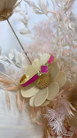 CASS BRACELET- HOT PINK