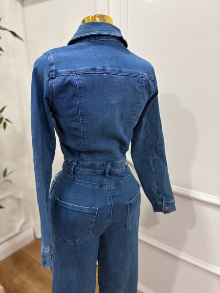 CAMILLE DENIM JUMPSUIT