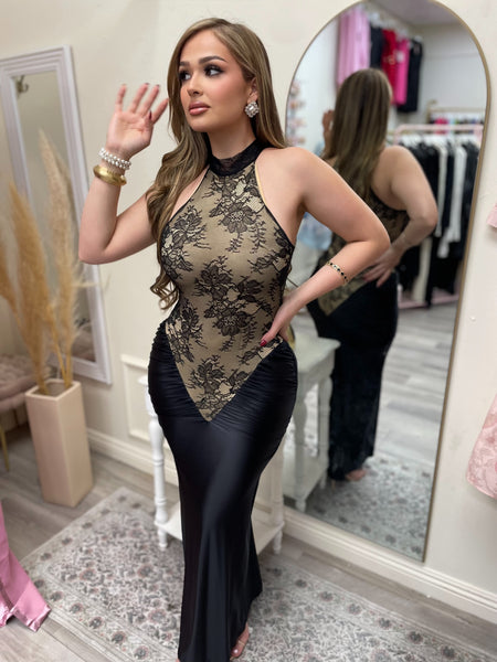 LACE HOURGLASS DRESS