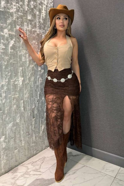 DAKOTA LACE SKIRT