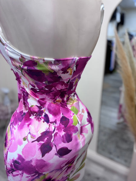 MAGENTA BLOOM DRESS