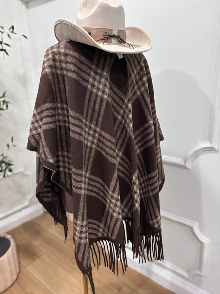 THE DAKOTA FRINGE PONCHO