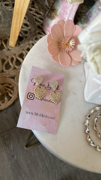 DAINTY HEART EARRINGS