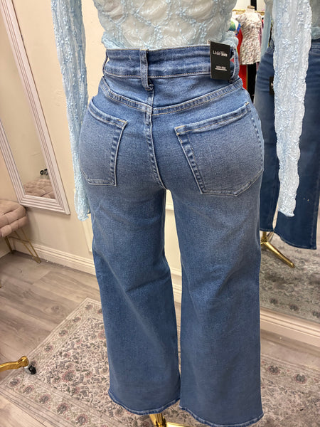 HIGH WAIST DENIM JEANS