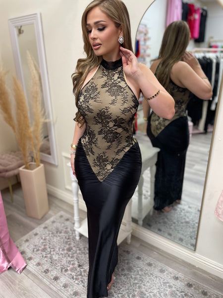 LACE HOURGLASS DRESS