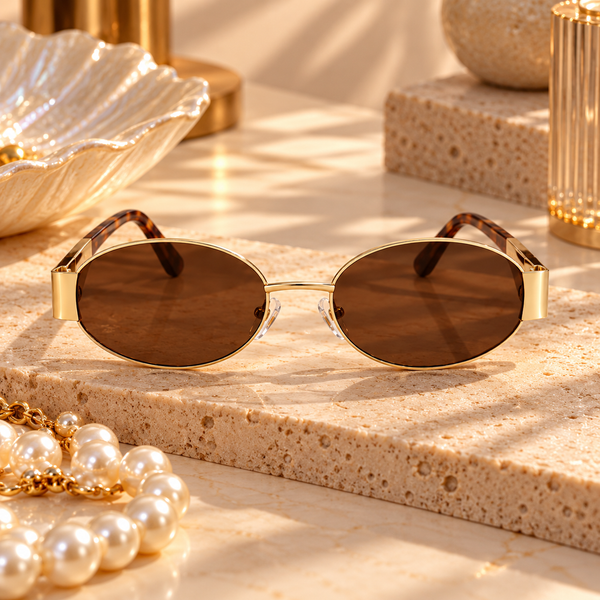 MONACO OVAL SUNGLASSES
