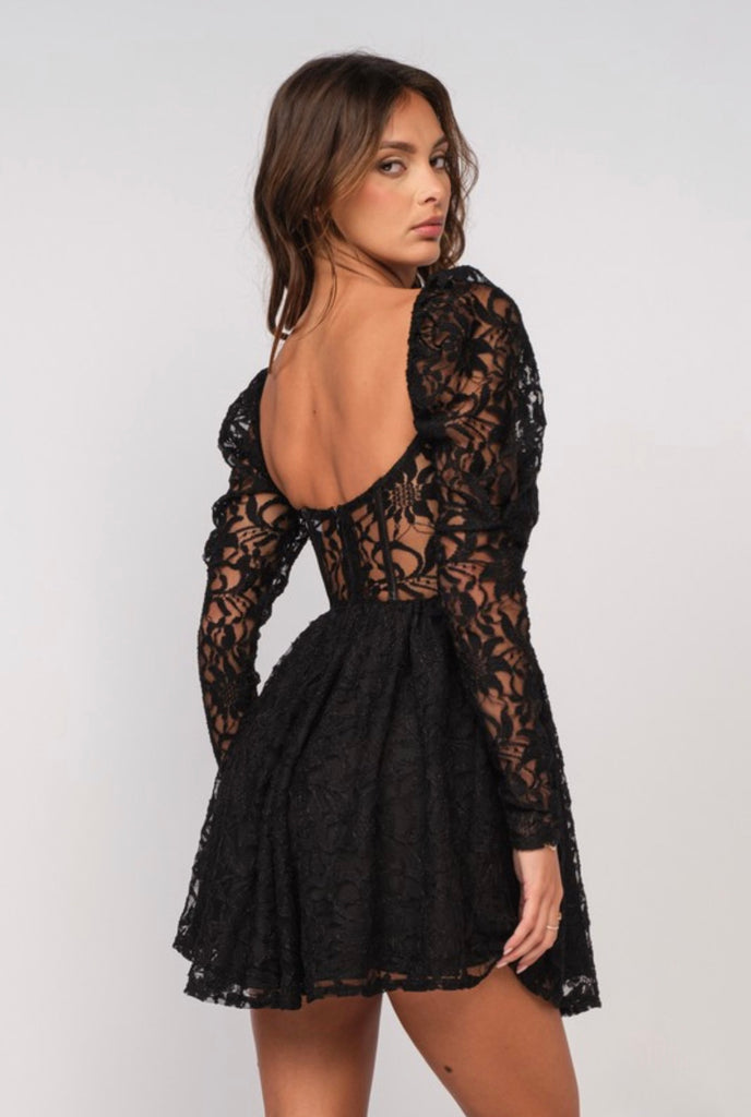 stassie mini dress black Love Lolina Stassie Mini Dress short dresses shop at Booztlet