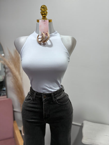 BUTTER SOFT RACERBACK- WHITE