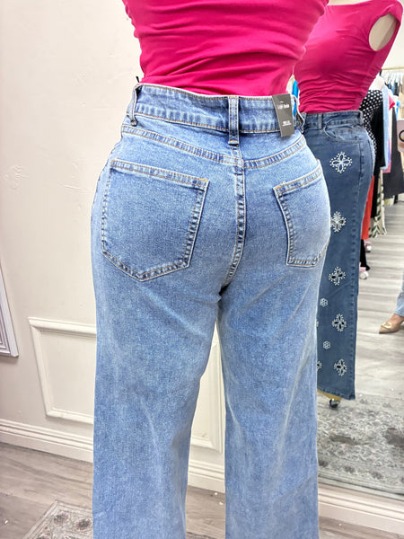 CRYSTAL BLOOM JEANS
