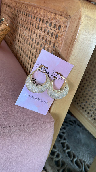JESS EARRINGS (gold dipped)