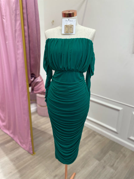 VALERI MIDI-GREEN