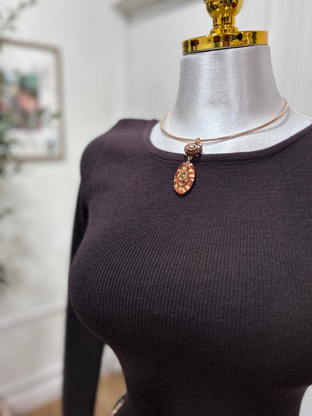 FAWN MUSE PENDANT NECKLACE