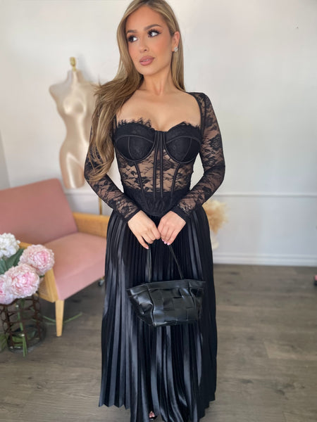 WILLOW LACE CORSET TOP