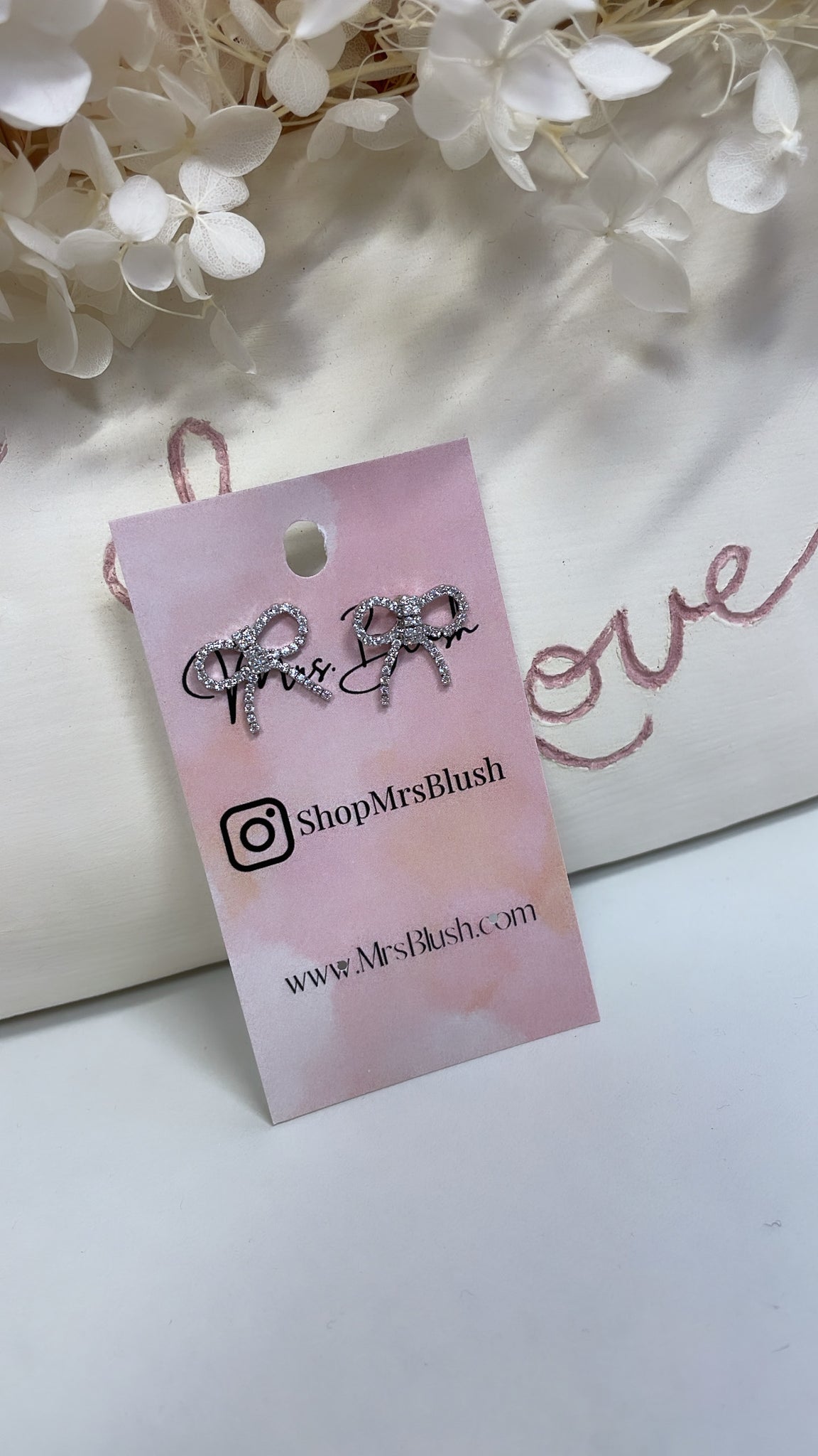 MINI BOW EARRINGS