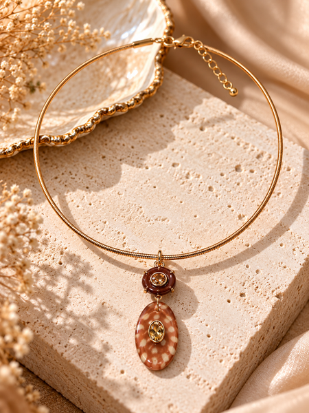 FAWN MUSE PENDANT NECKLACE
