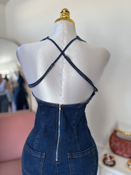 THE DENIM EDIT JUMPSUIT