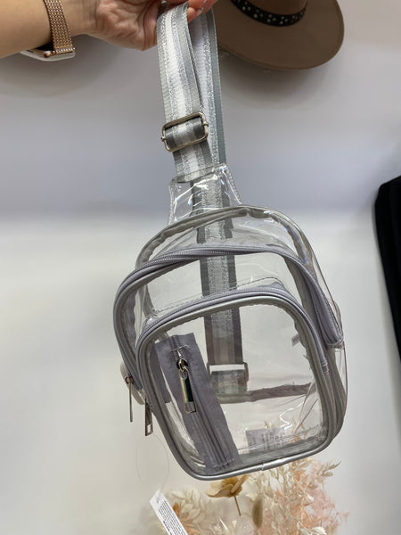 GIANNA CROSSBODY-SILVER