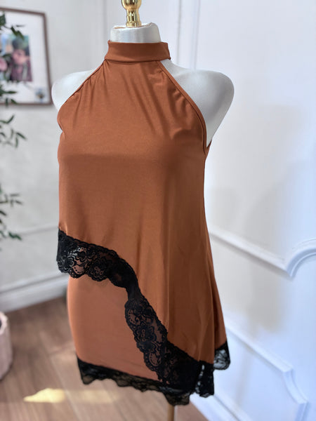 VALENCIA LACE SET- CINNAMON