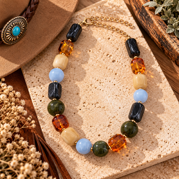 MOJAVE BEADED NECKLACE