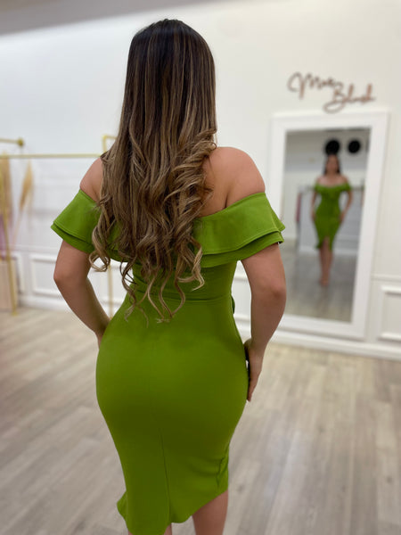 AMELIA MIDI- GREEN