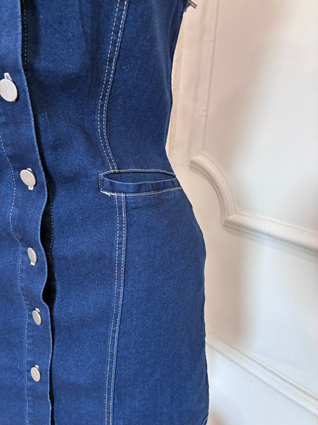 HADLEY DENIM DRESS