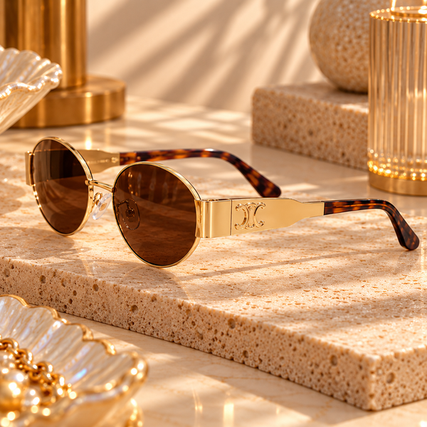 MONACO OVAL SUNGLASSES