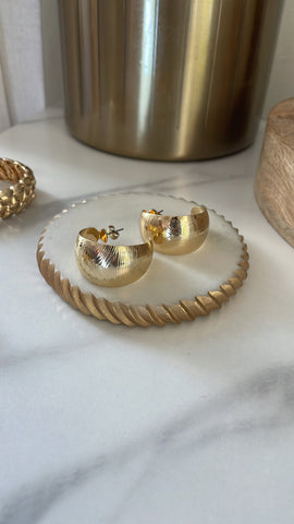 PAULETTE EARRINGS- GOLD