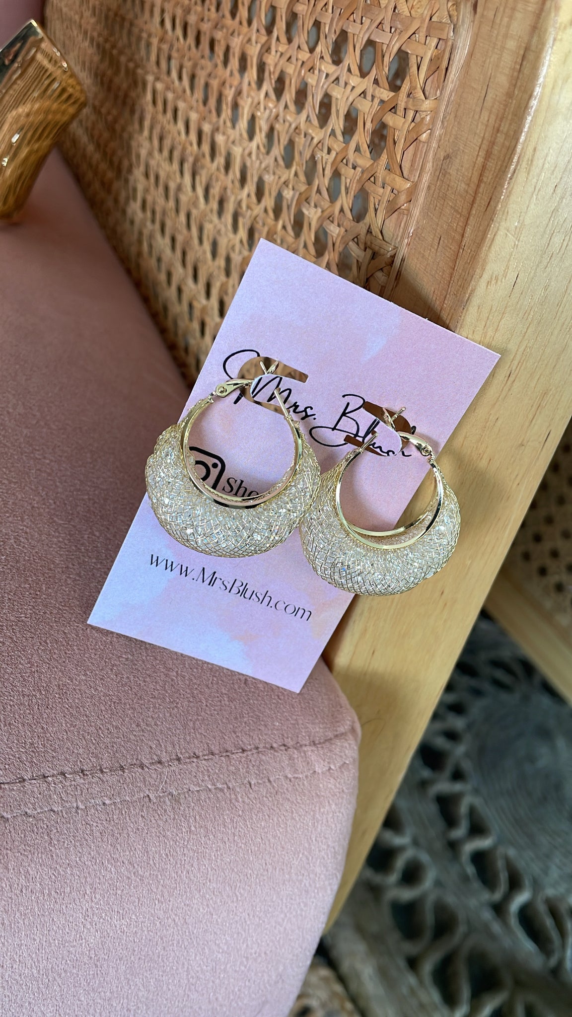 JESS EARRINGS (gold dipped)