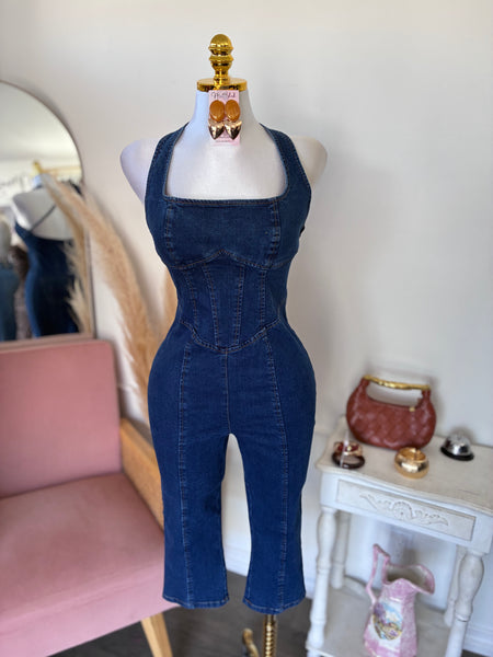 THE DENIM EDIT JUMPSUIT
