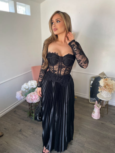 WILLOW LACE CORSET TOP