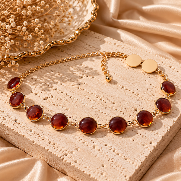 AMBER LUXE STONE BELT