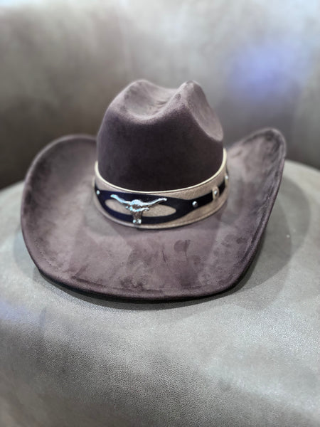 RODEO NIGHTS WESTERN HAT- CHOCOLATE