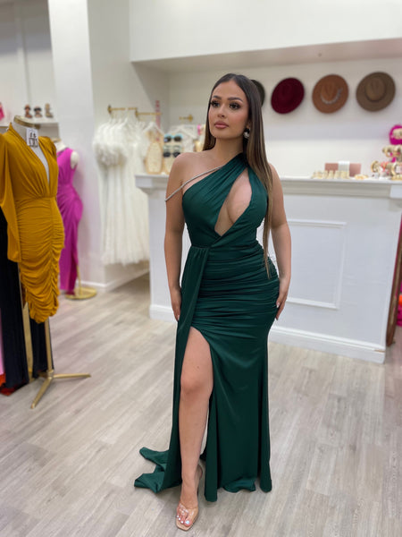 ALESSANDRA COUTURE DRESS- EMERALD