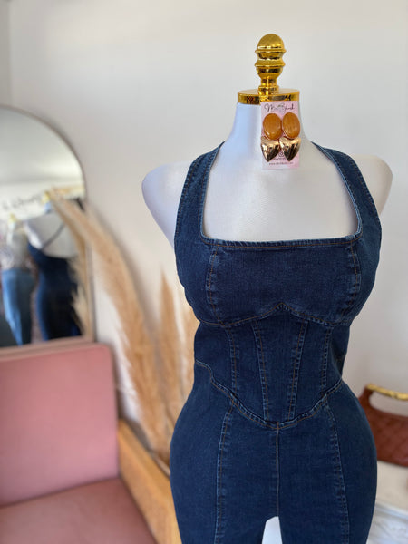 THE DENIM EDIT JUMPSUIT