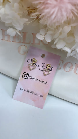 DAINTY HEART EARRINGS