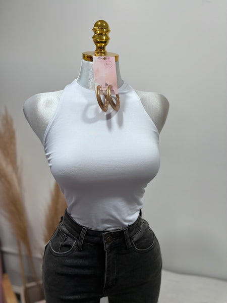 BUTTER SOFT RACERBACK- WHITE