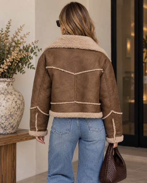 THE ASPEN SHEARLING JACKET