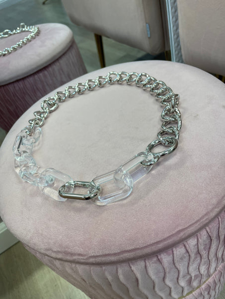 STELLA CHAIN-SILVER
