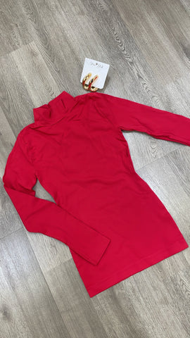 FAVORITE TURTLENECK- CHERRY