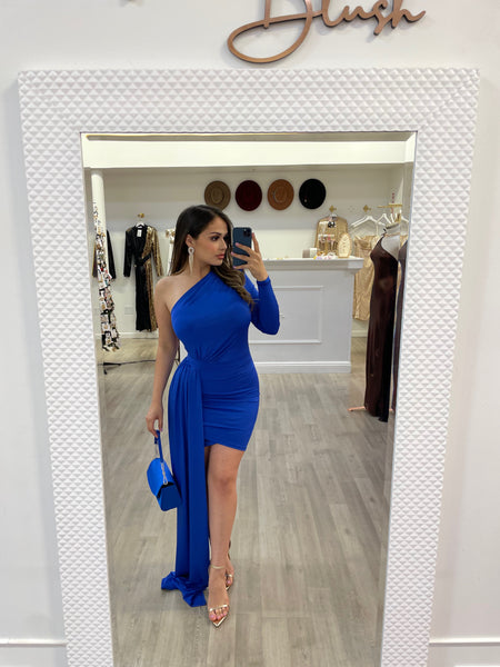 KIMM COUTURE DRESS- ROYAL
