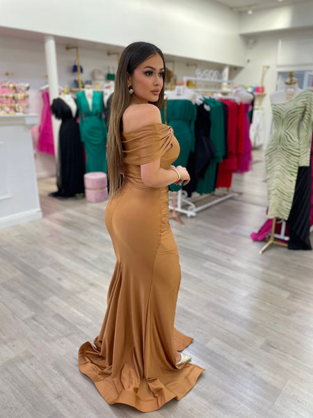 THE OLIVIA GOWN- GOLD