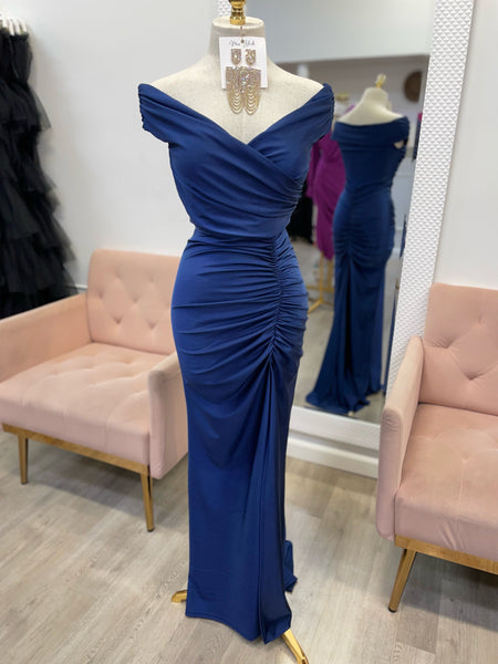 ANABELLA COUTURE DRESS- NAVY