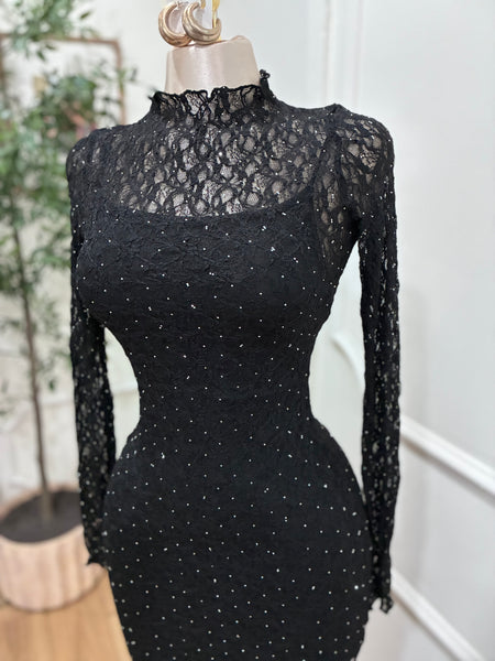 BELLA LACE MIDI DRESS