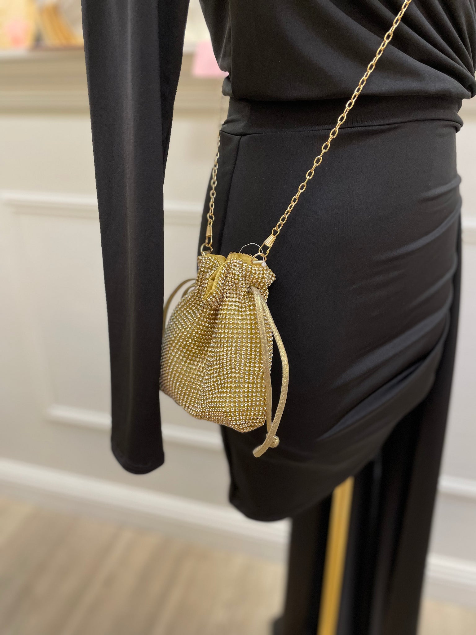 GIANNA MINI BAG- GOLD